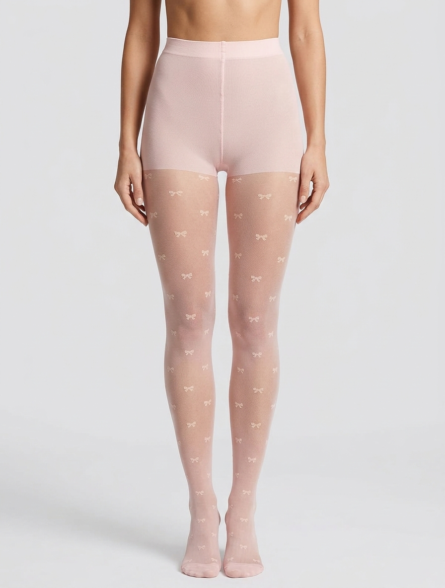 Women Sheer Pattern Pantyhose Tights - Image 2