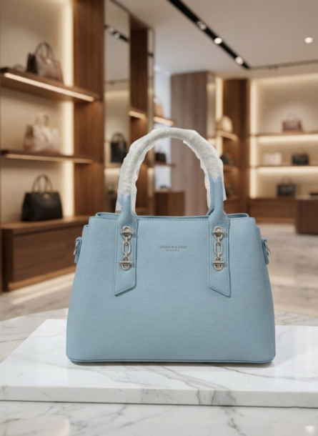 Premium Textured Top Handle Handbag for Women - Image 3
