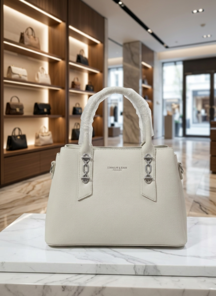 Premium Textured Top Handle Handbag for Women - Image 5